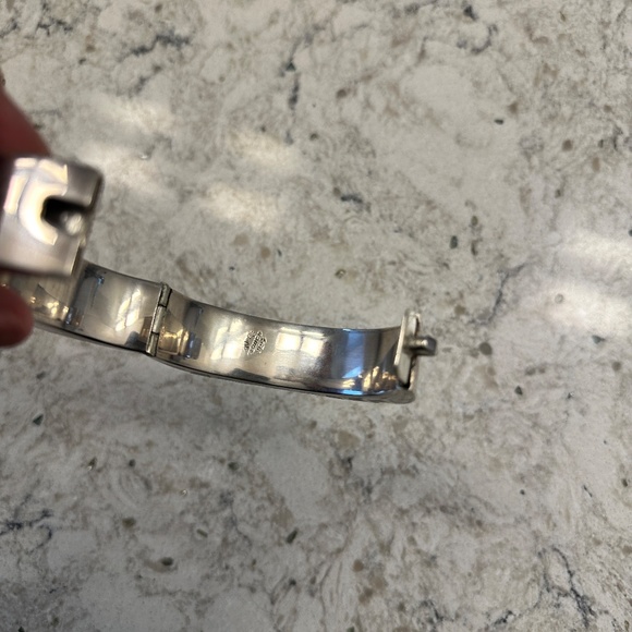 Multicolor Inlay Silver Band - Picture 6 of 12